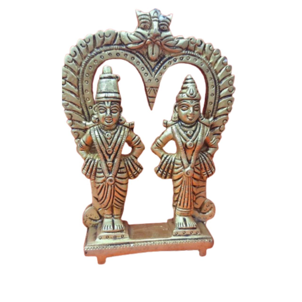 Vithal Rukmini Panch Dhatu Murti